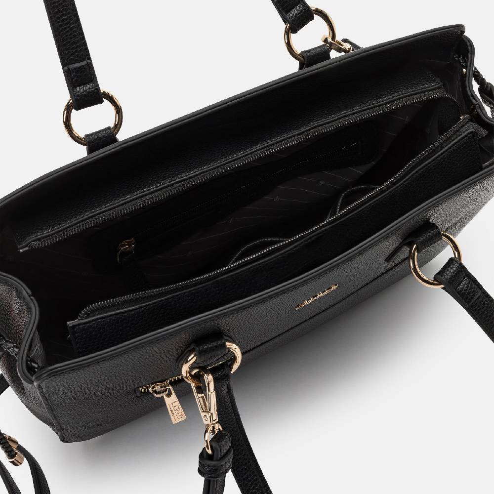 L. Credi Nova Shopper Schwarz