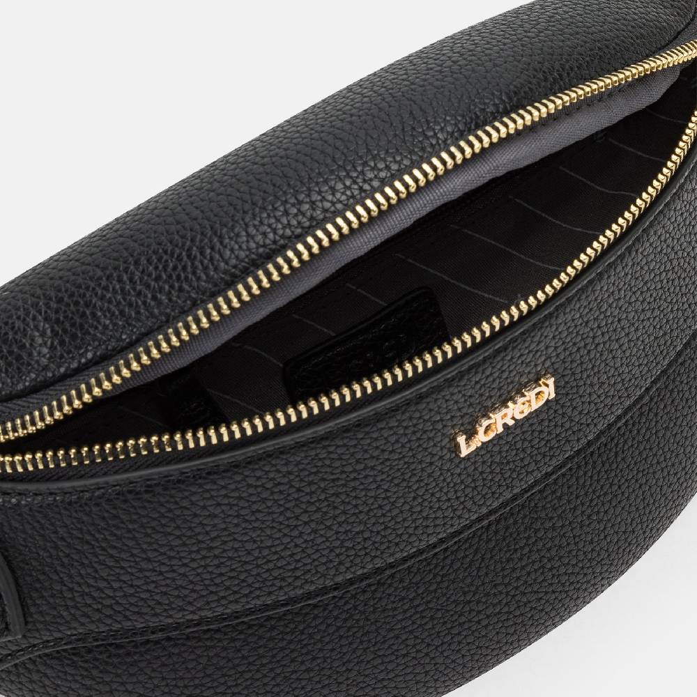 L. Credi Nova Umhängetasche Schwarz