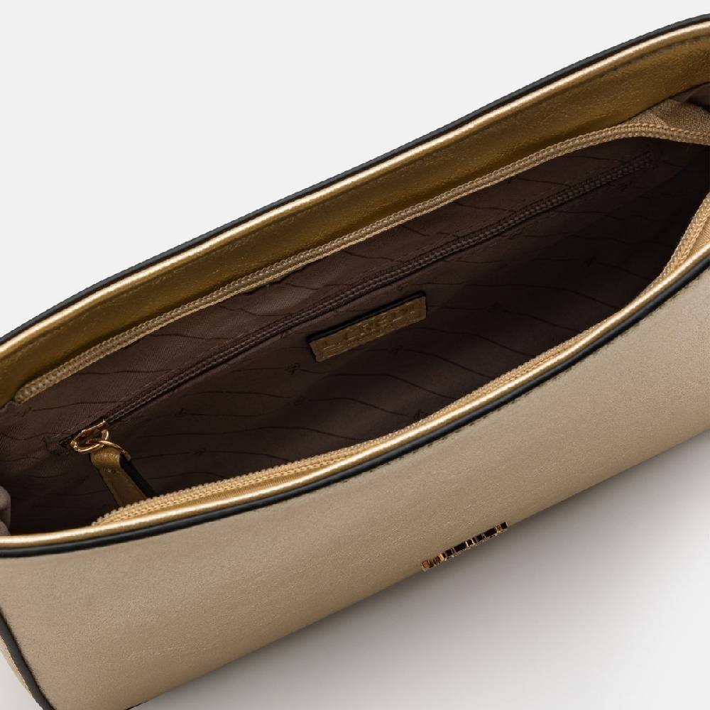 L. Credi Novia Clutch Gold