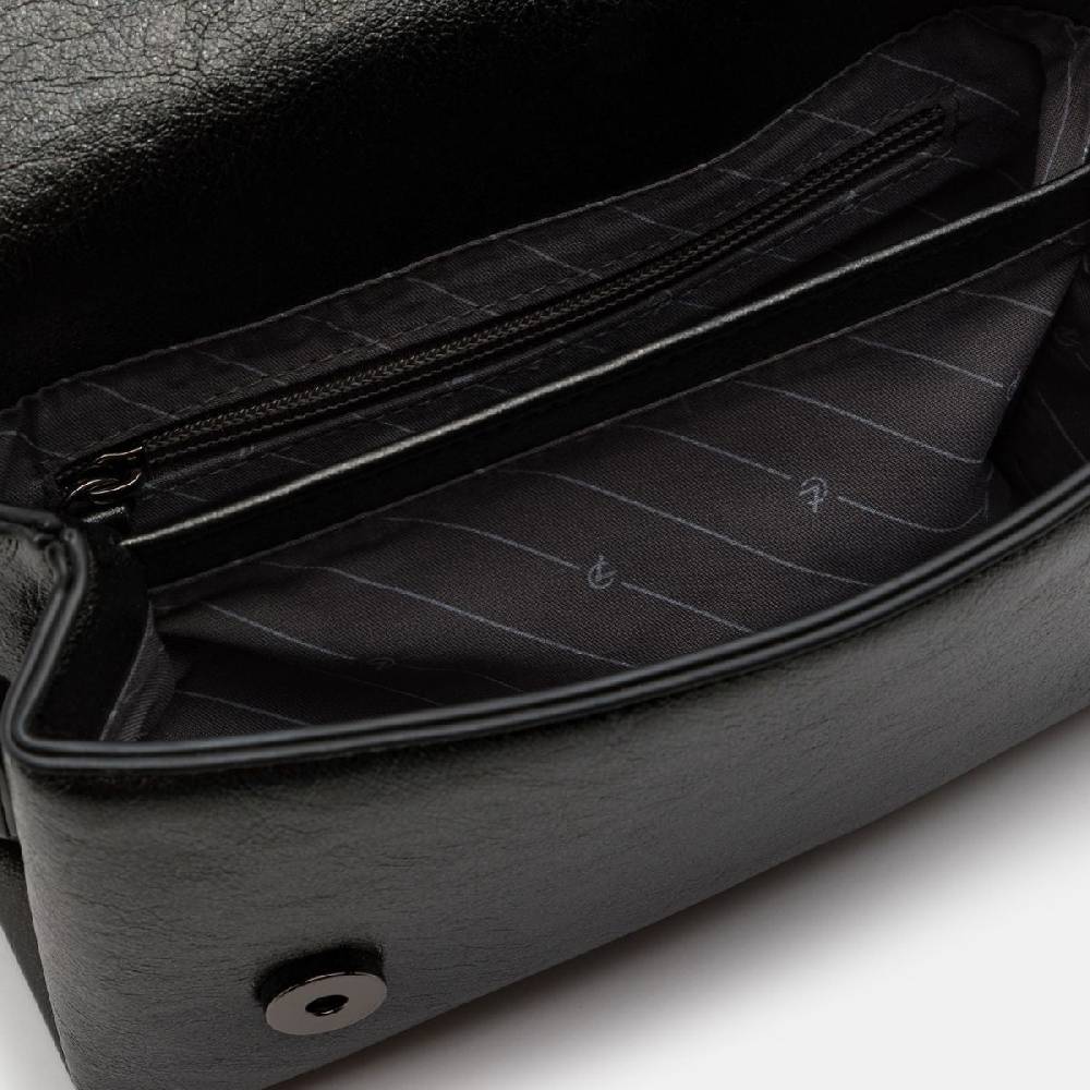 L. Credi Novia Clutch Schwarz