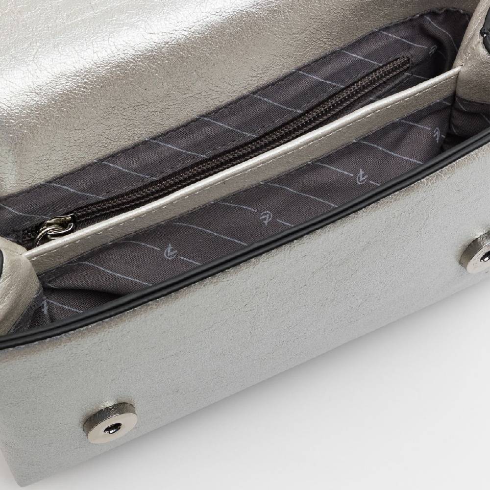 L. Credi Novia Clutch Silber