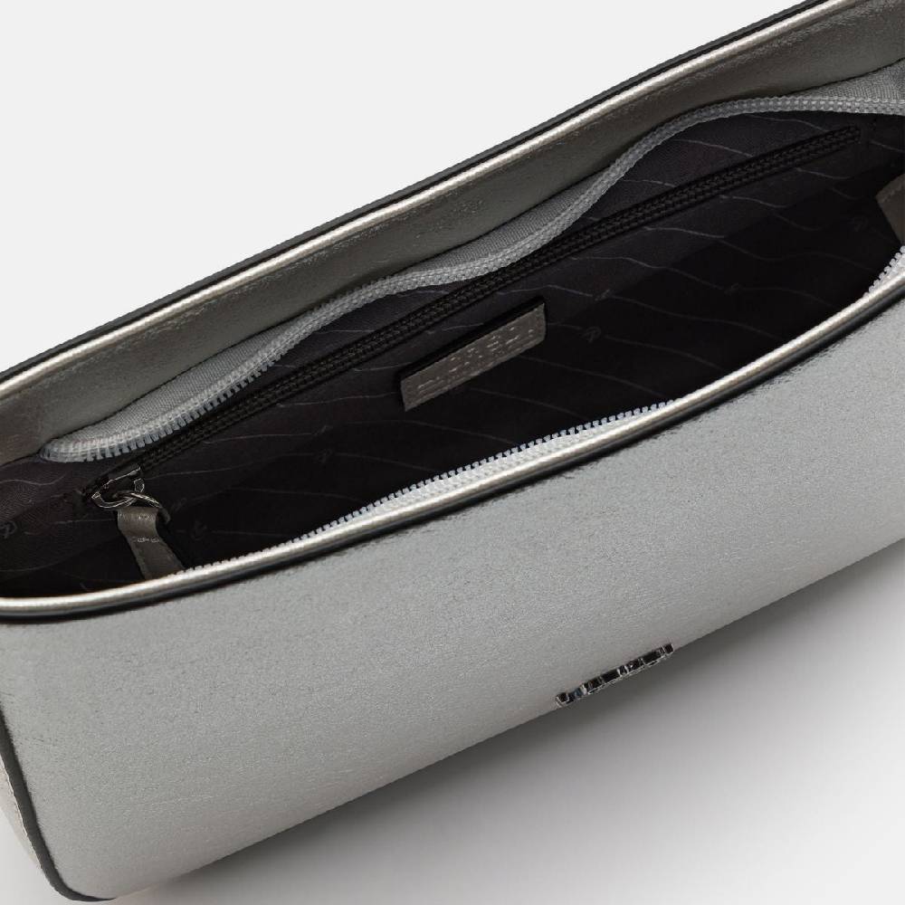 L. Credi Novia Clutch Silber