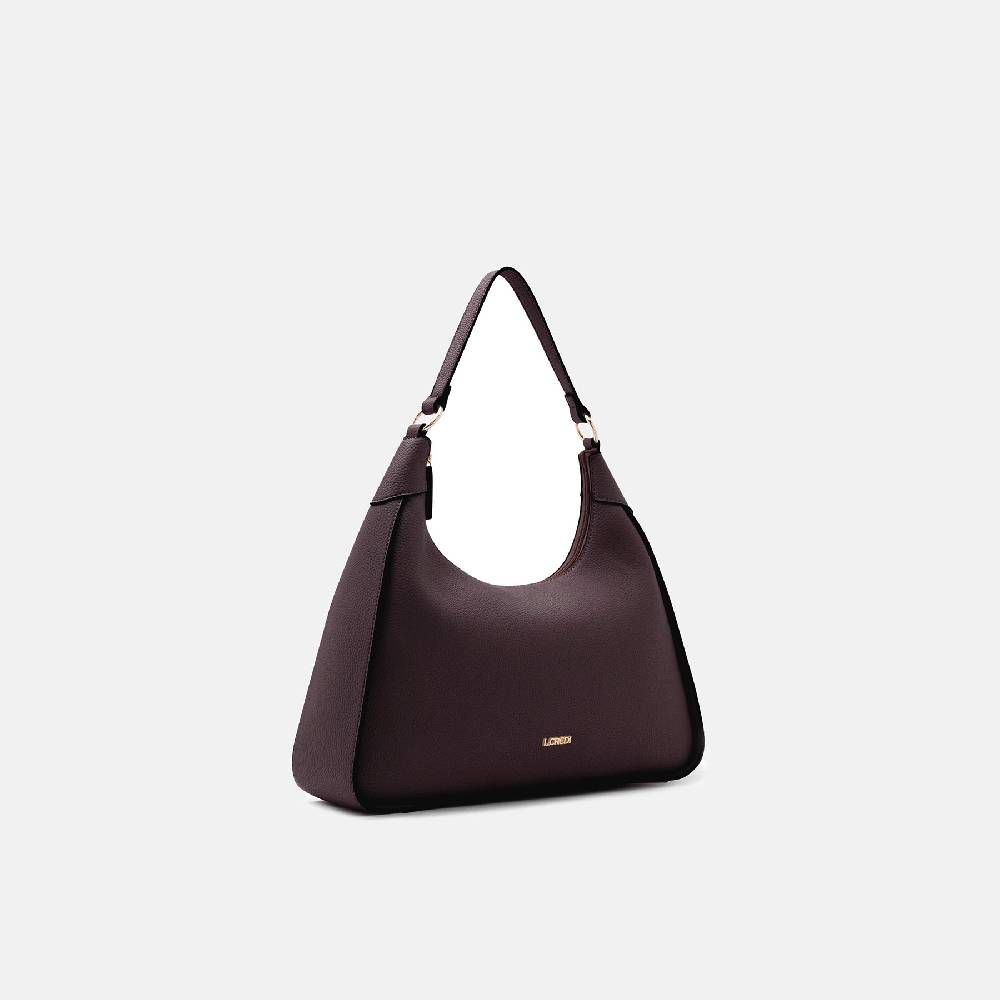 L. Credi Numa Hobo Dark Plum