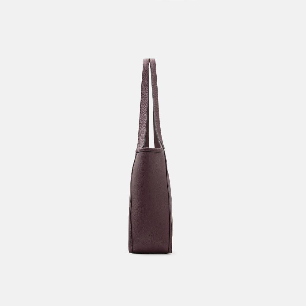 L. Credi Numa Shopper Dark Plum