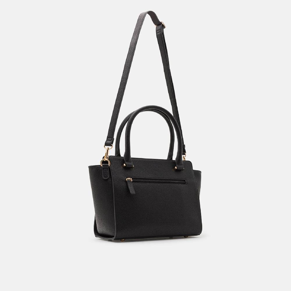 L. Credi Nura Henkeltasche Schwarz