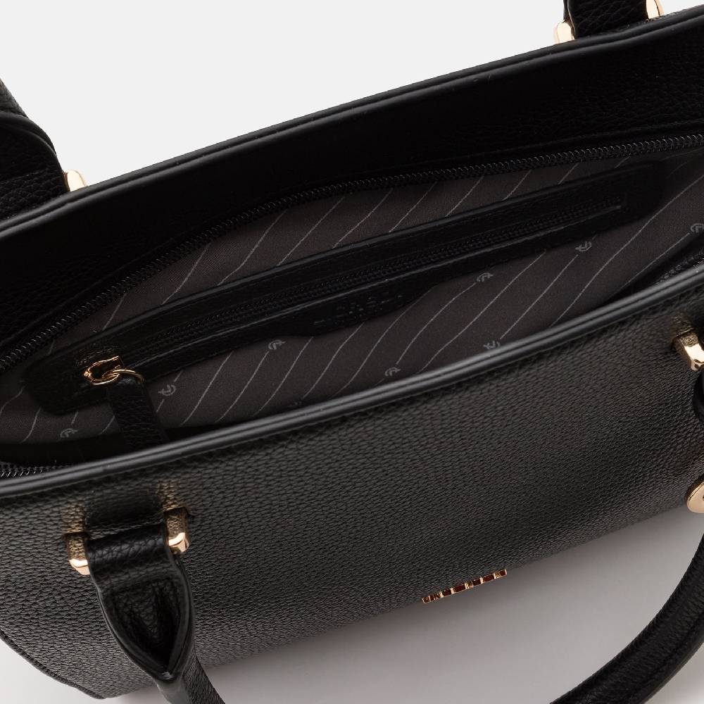 L. Credi Nura Henkeltasche Schwarz