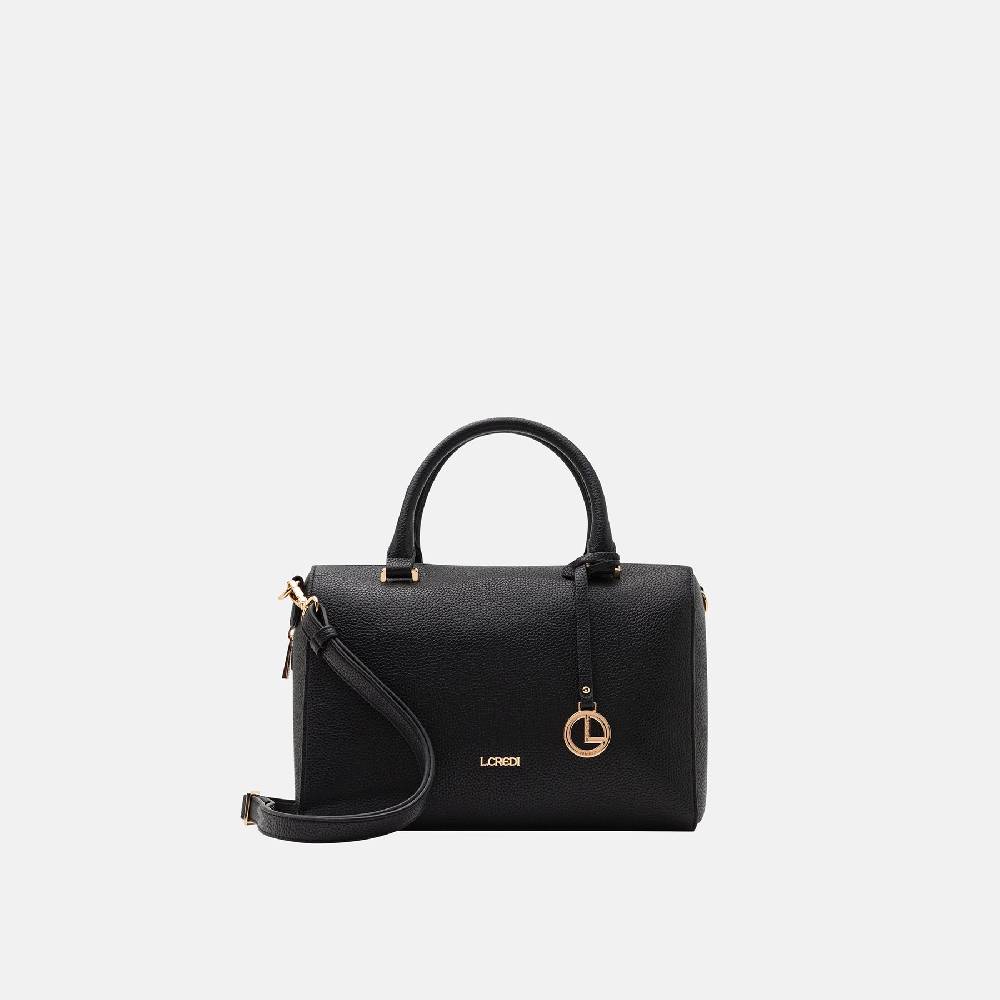 L. Credi Nura Henkeltasche schwarz