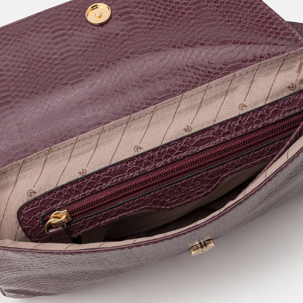 L. Credi Nuria Umhängetasche Plum