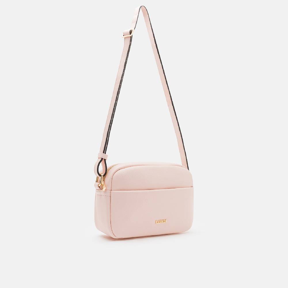 L. Credi Olga Umhängetasche Puder