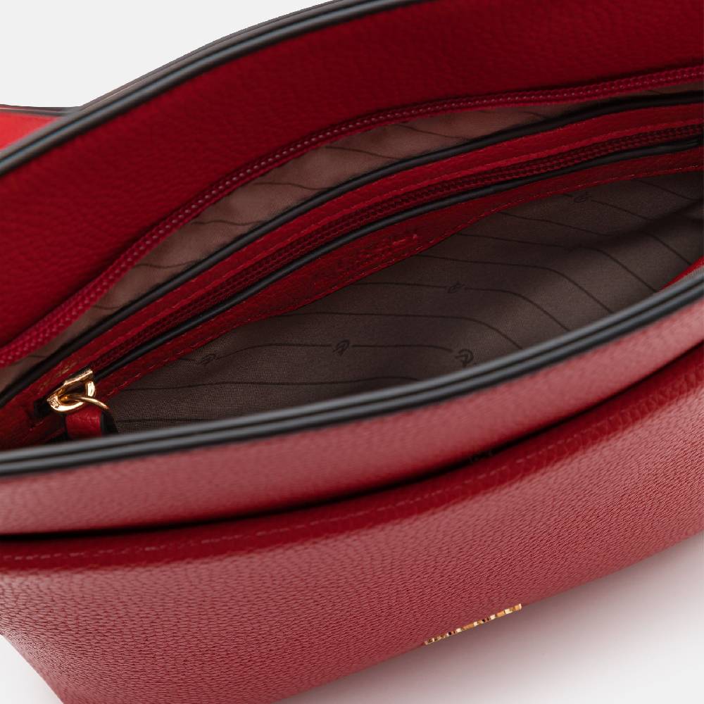 L. Credi Olga Umhängetasche Rot