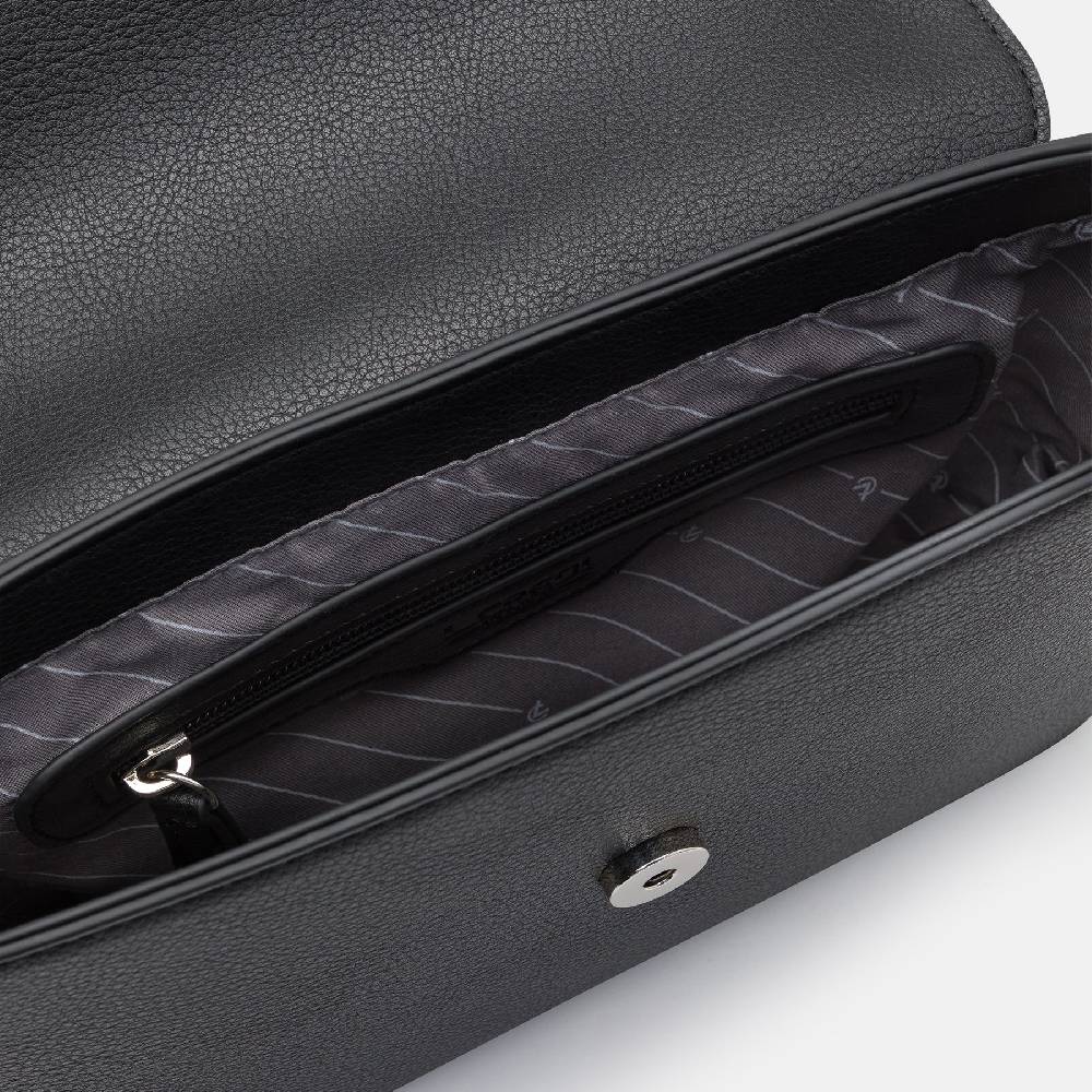 L. Credi Olga Umhängetasche Schwarz