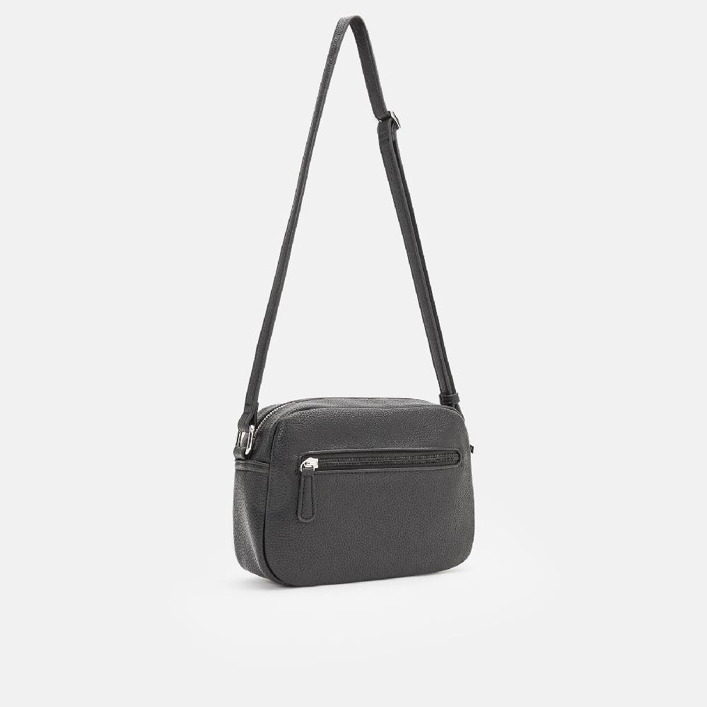 L. Credi Olga Umhängetasche Schwarz