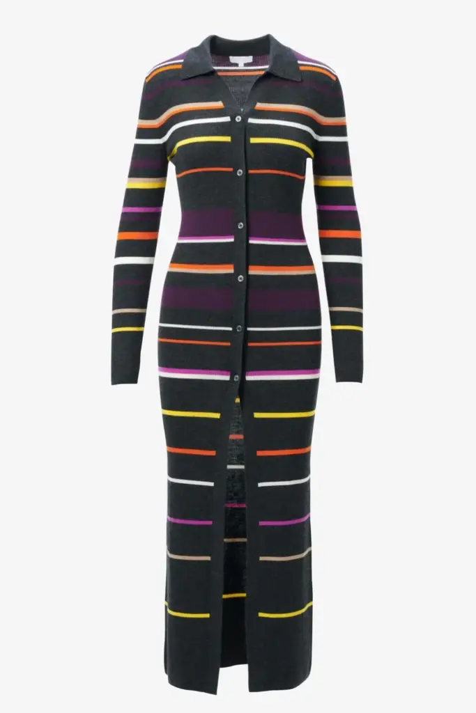 Lala Berlin Cardigan Kalliani Wool Multicolor Stripe