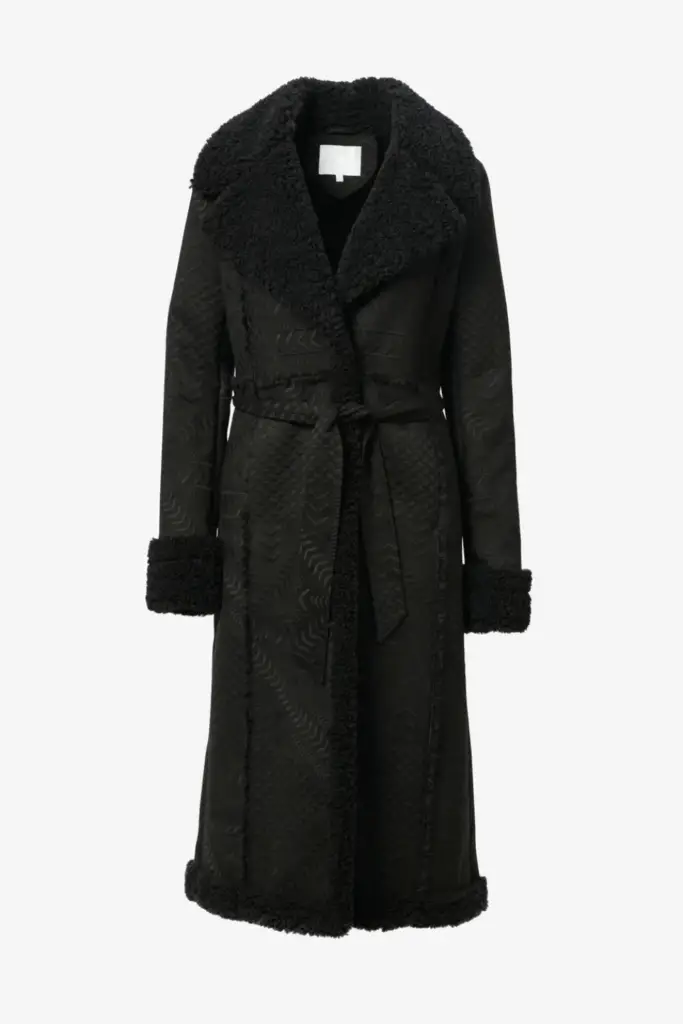 Lala Berlin Coat Osia Polyester Heritage Star Black
