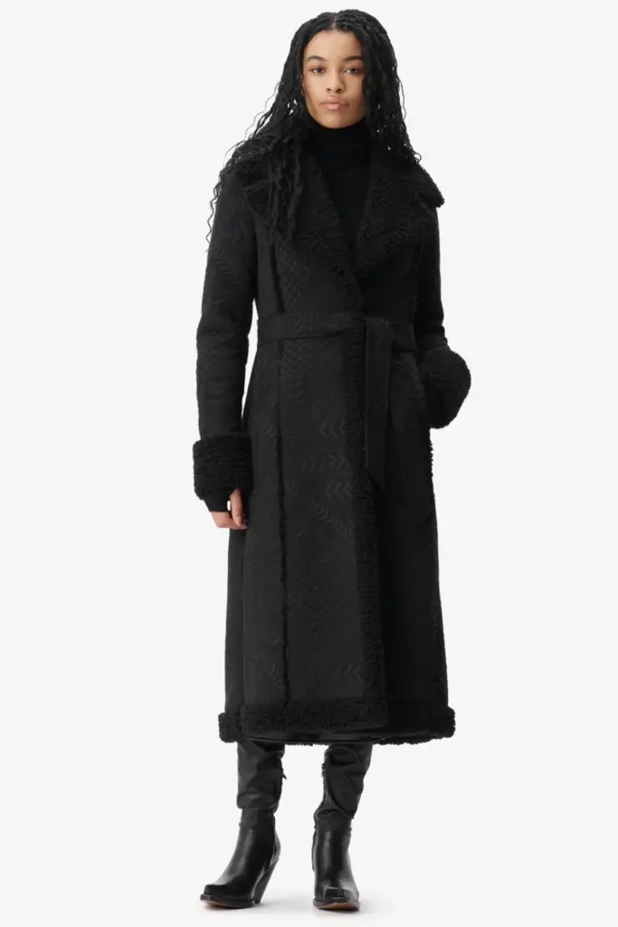 Lala Berlin Coat Osia polyester heritage star black