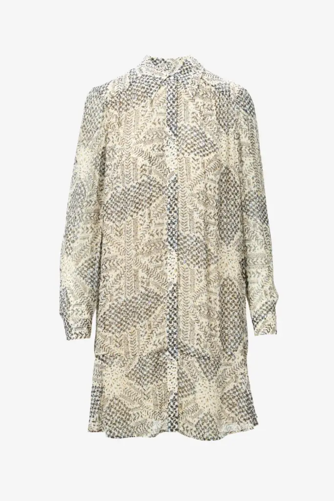 Lala Berlin Dress Dandara Viscose Heritage Off White