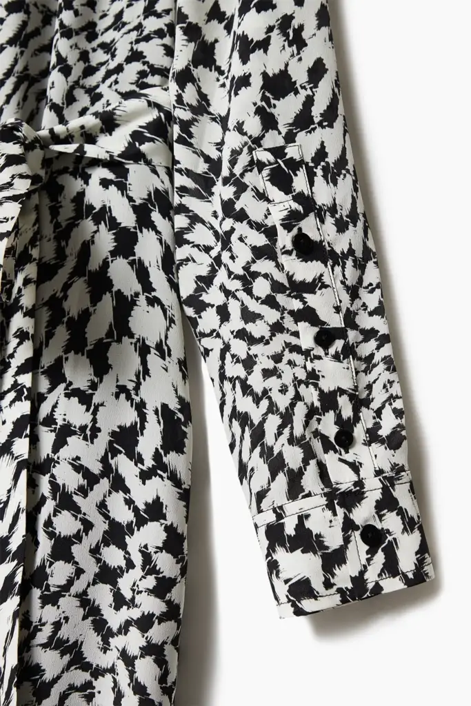 Lala Berlin Dress Deerja Viscose/silk Blend Swoosh Heritage