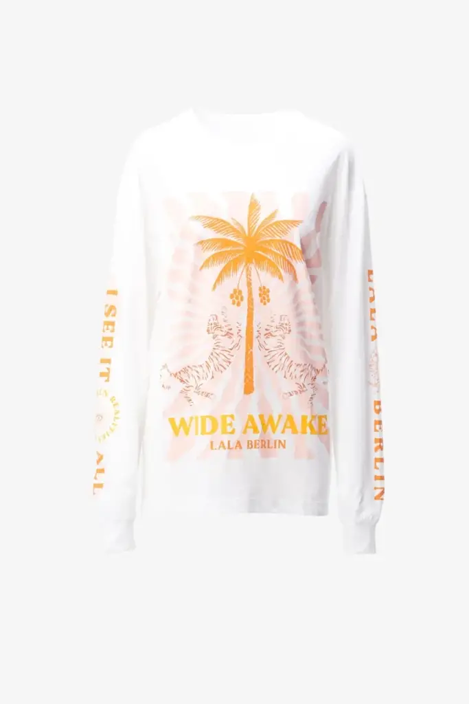 Lala Berlin Igor Longsleeves Cotton Wide Awake White