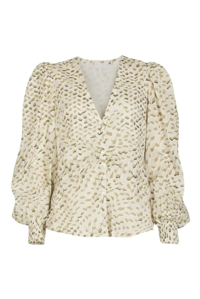 Lala Berlin Blouse Babsi Cotton Sand Wave