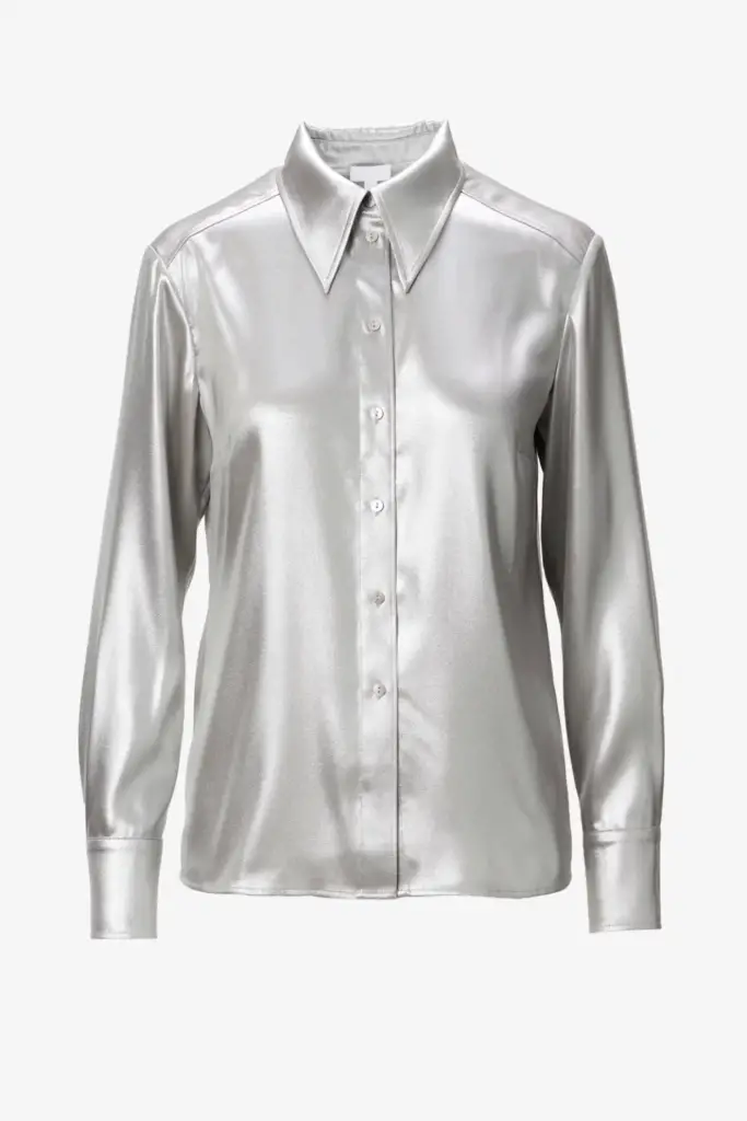 Lala Berlin Blouse Bemara Polyester Silver