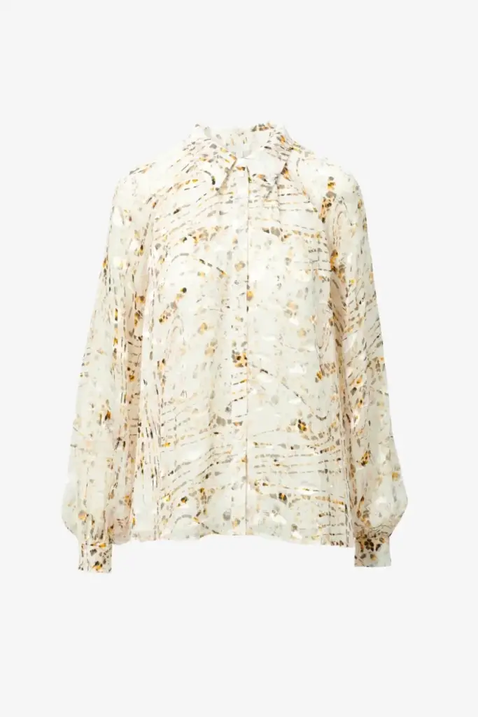 Lala Berlin Blouse Brynn Viscose Mix Stripy Leo