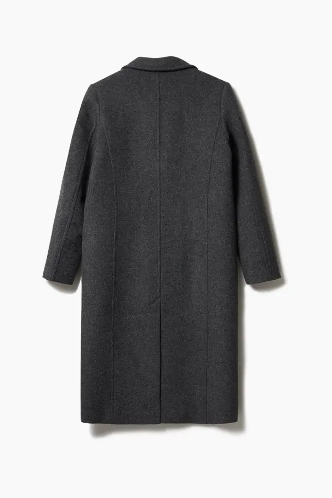 Lala Berlin Coat Cosima Wool Mix Dark Grey
