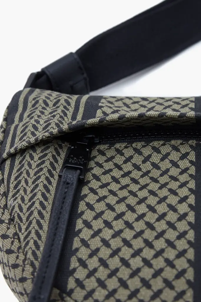 Lala Berlin Crossbody Melly Canvas Olive/black