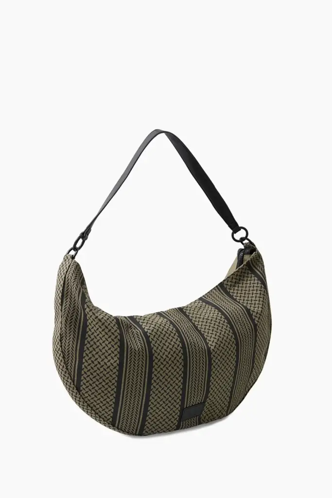 Lala Berlin Crossbody Milora Canvas Olive/black