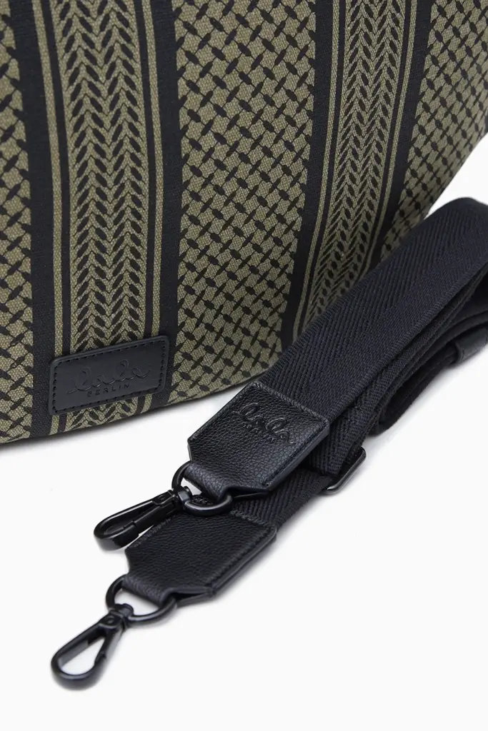 Lala Berlin Crossbody Milora Canvas Olive/black