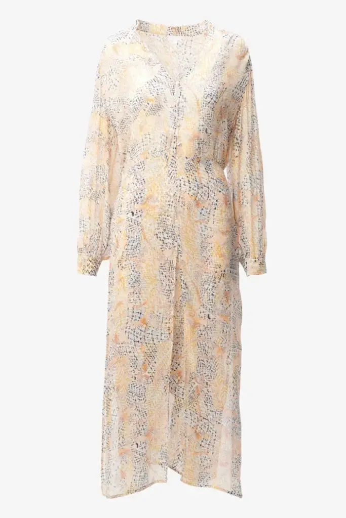 Lala Berlin Dress Deena Viscose Heritage Garden