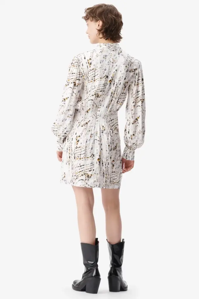 Lala Berlin Dress Devrina Viscose Stripy Leo