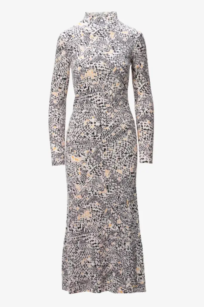 Lala Berlin Dress Kato Wool Heritage Garden