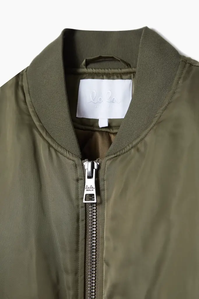 Lala Berlin Jacket Jalou Nylon Olive
