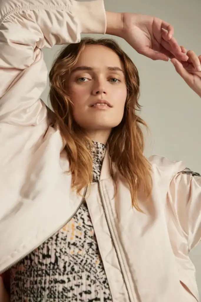 Lala Berlin Jacket Jalou Polyester Rose