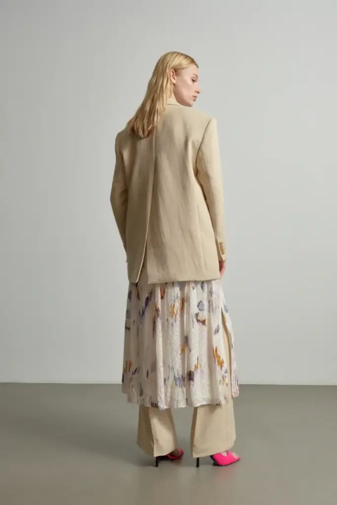 Lala Berlin Jacket Janet Viscose Mix Sesame