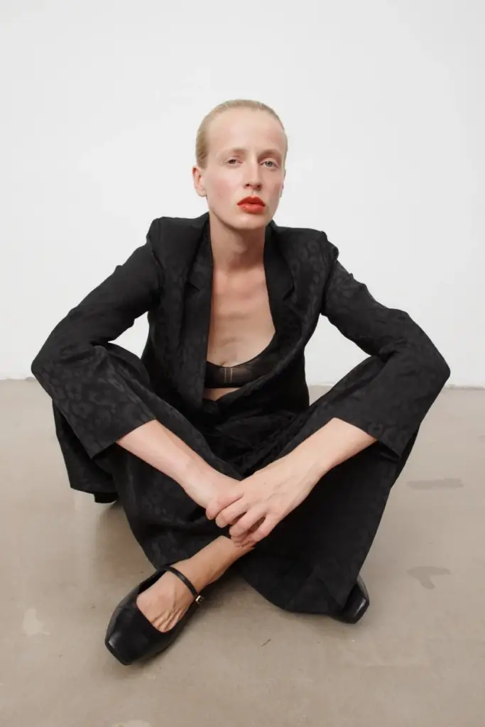 Lala Berlin Jacket Jewel Viscose Mix Leo Black