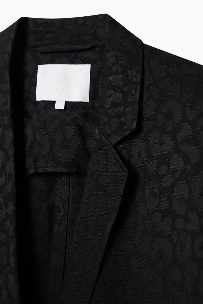 Lala Berlin Jacket Jewel Viscose Mix Leo Black