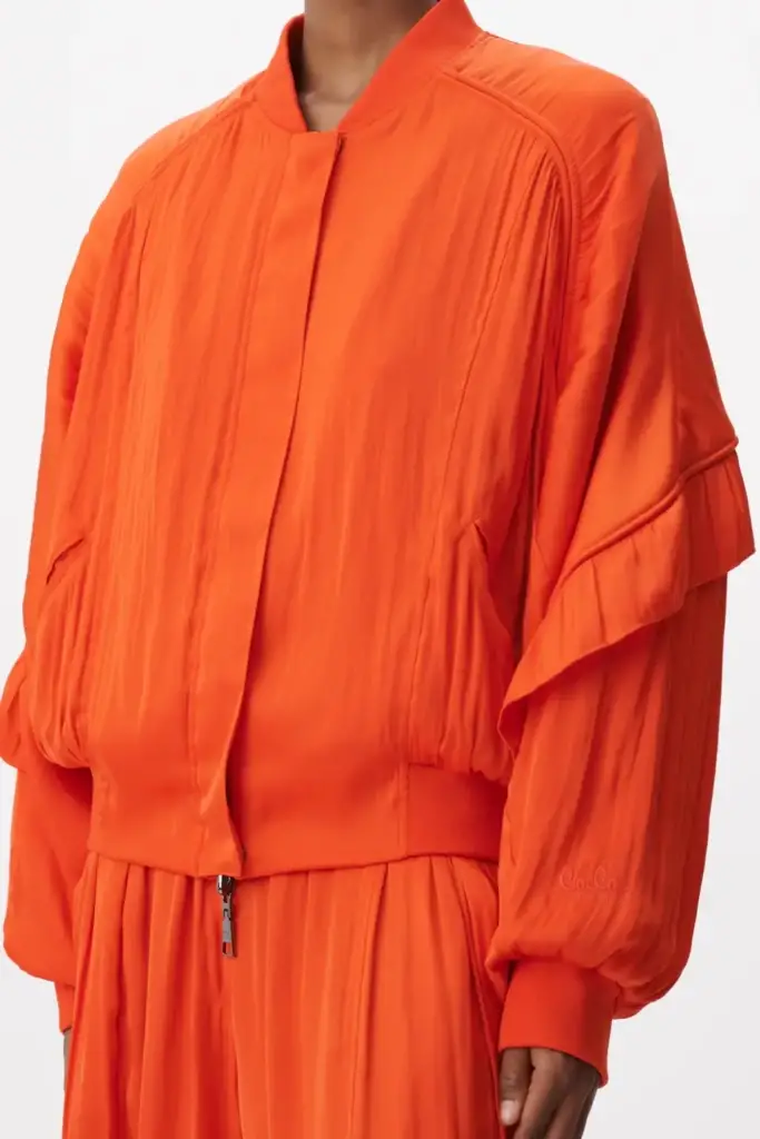 Lala Berlin Jacket Jordi Polyester Mix Paprika