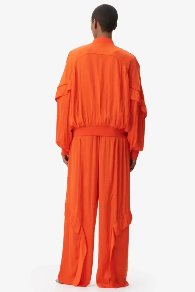 Lala Berlin Jacket Jordi Polyester Mix Paprika