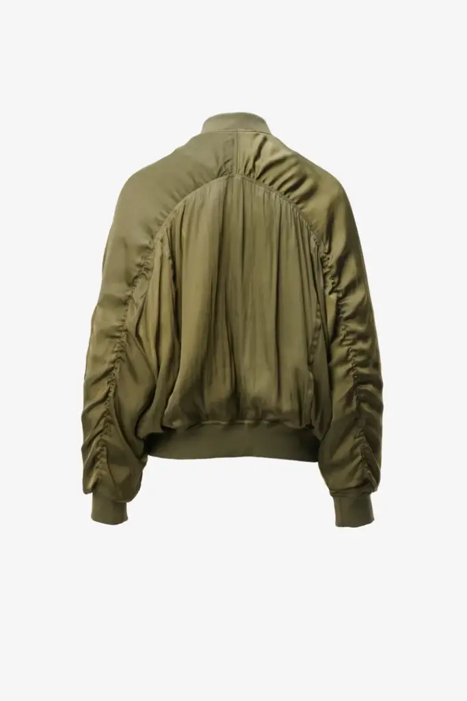 Lala Berlin Jacket Jordin Polyester Mix Olive