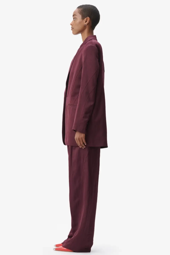 Lala Berlin Jacket Jupi Viscose/linen Blend Fudge