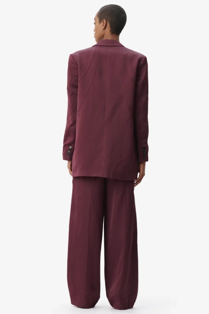 Lala Berlin Jacket Jupi Viscose/linen Blend Fudge