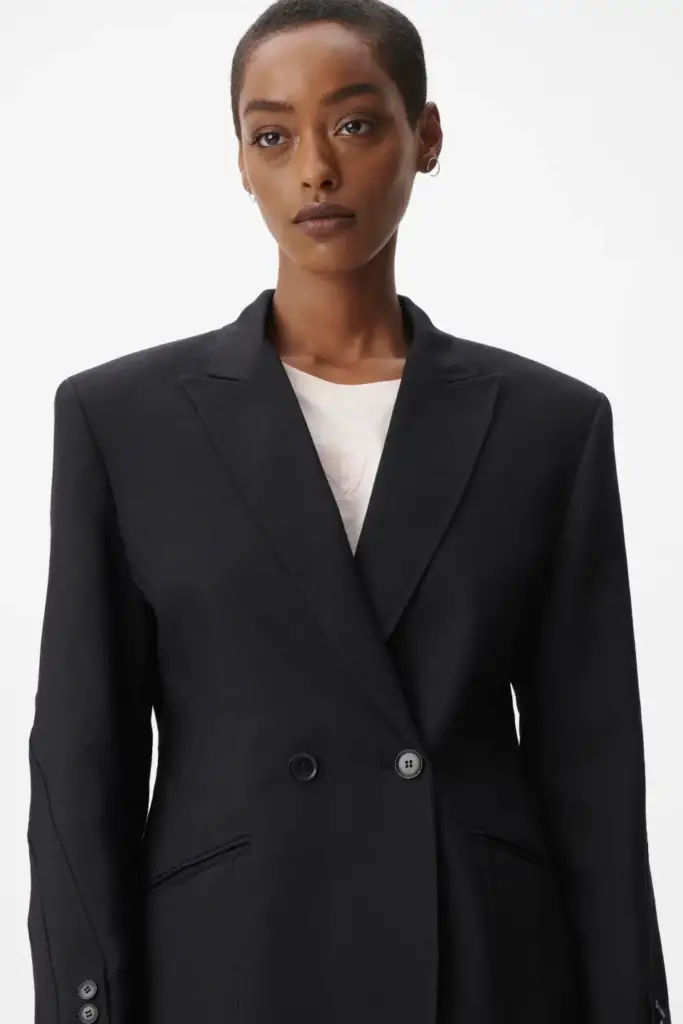 Lala Berlin Jacket Jupiter Viscose Mix Black