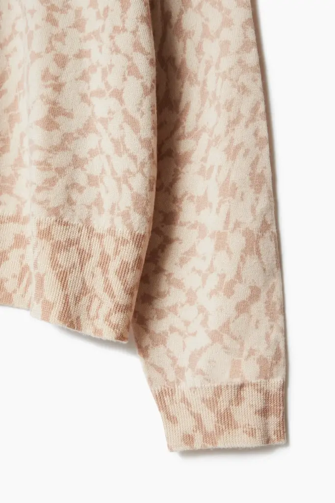 Lala Berlin Jumper Kactus Wool Mix Cream Heritage