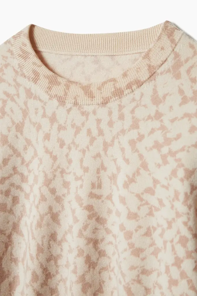 Lala Berlin Jumper Kactus Wool Mix Cream Heritage