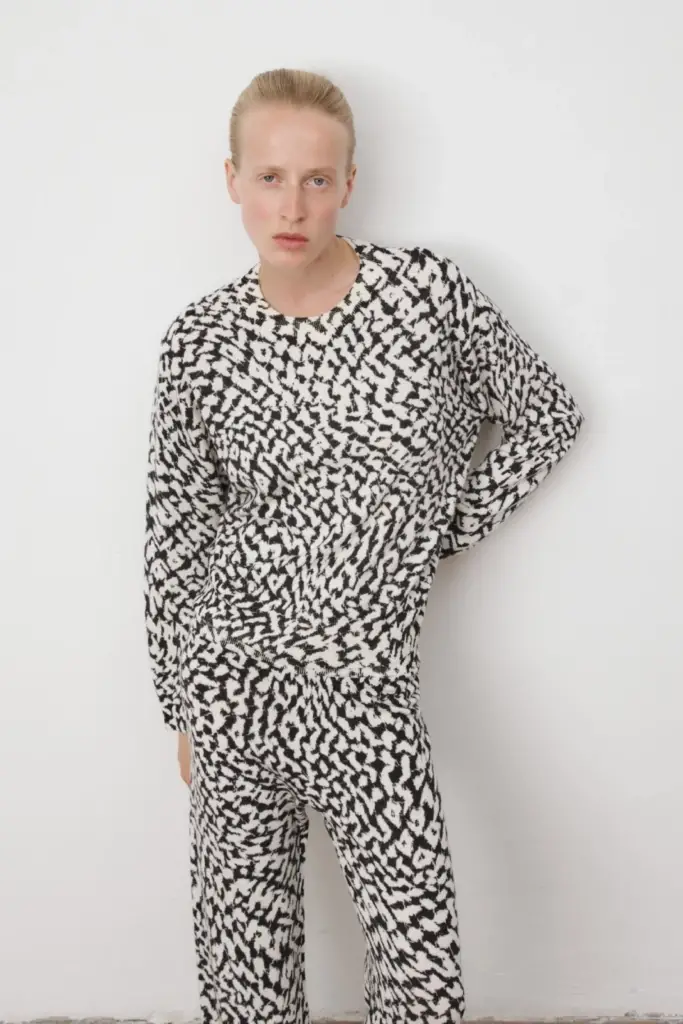 Lala Berlin Jumper Kactus Wool Mix Swoosh Heritage