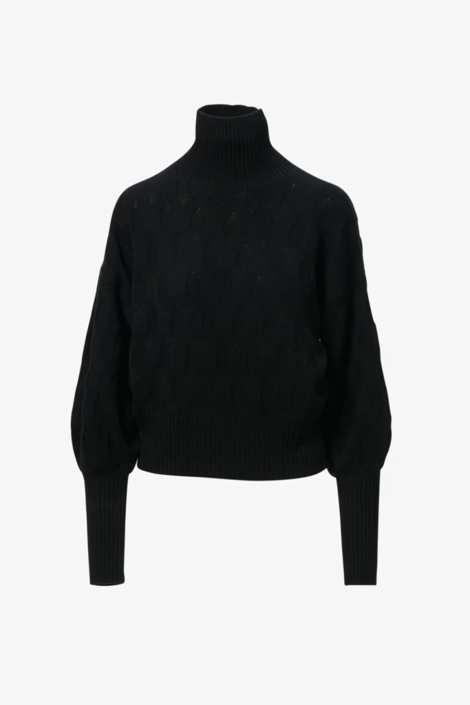 Lala Berlin Jumper Kaito Wool Mix Black
