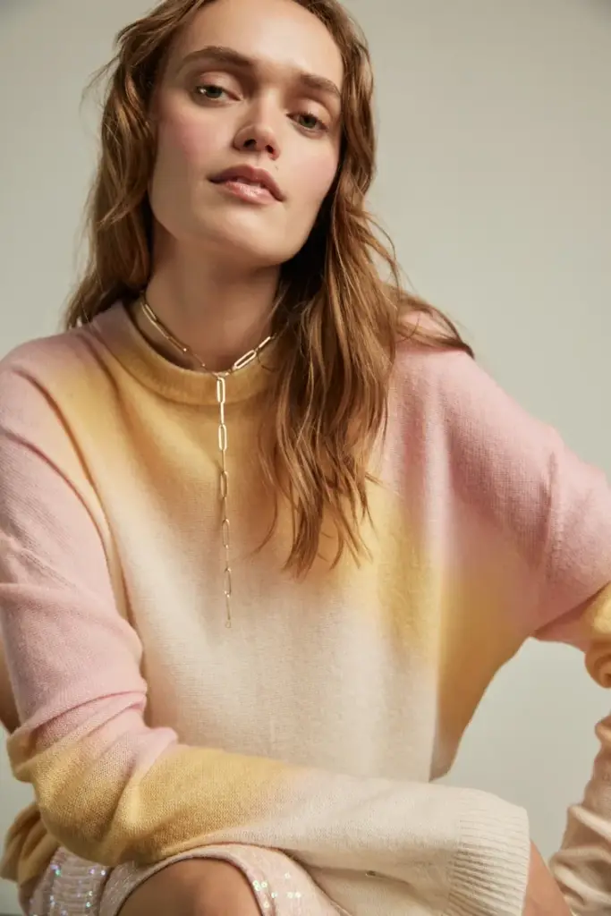 Lala Berlin Jumper Kalia Wool Mix Pastel Haze