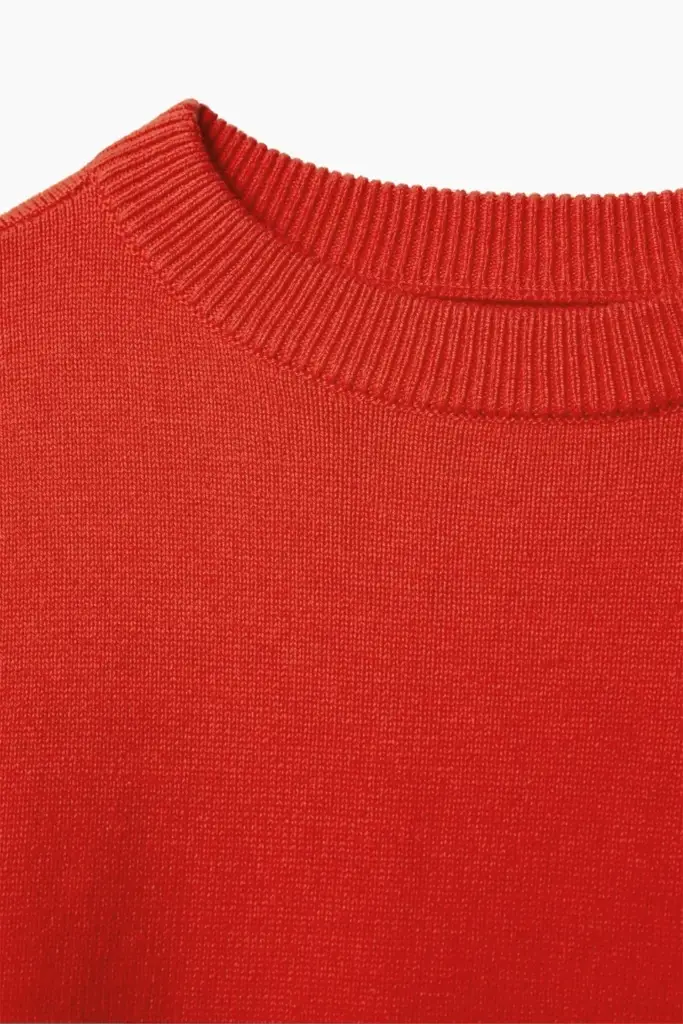 Lala Berlin Jumper Kira Cotton Mix Hot Orange