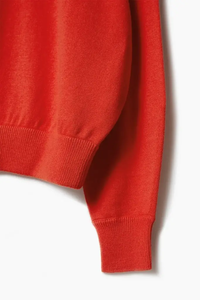 Lala Berlin Jumper Kira Cotton Mix Hot Orange